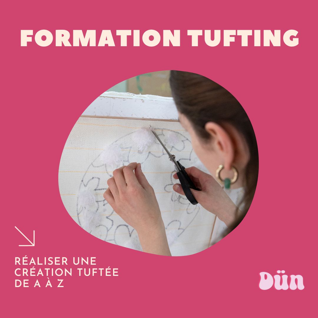 Atelier tufting de A à Z