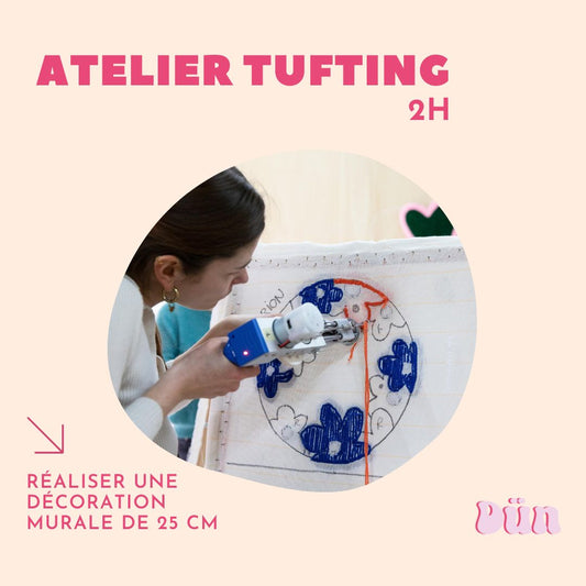 Initiation au tufting - Décoration murale