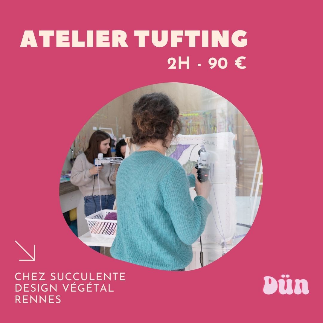 Atelier tufting | 16 mars | Rennes